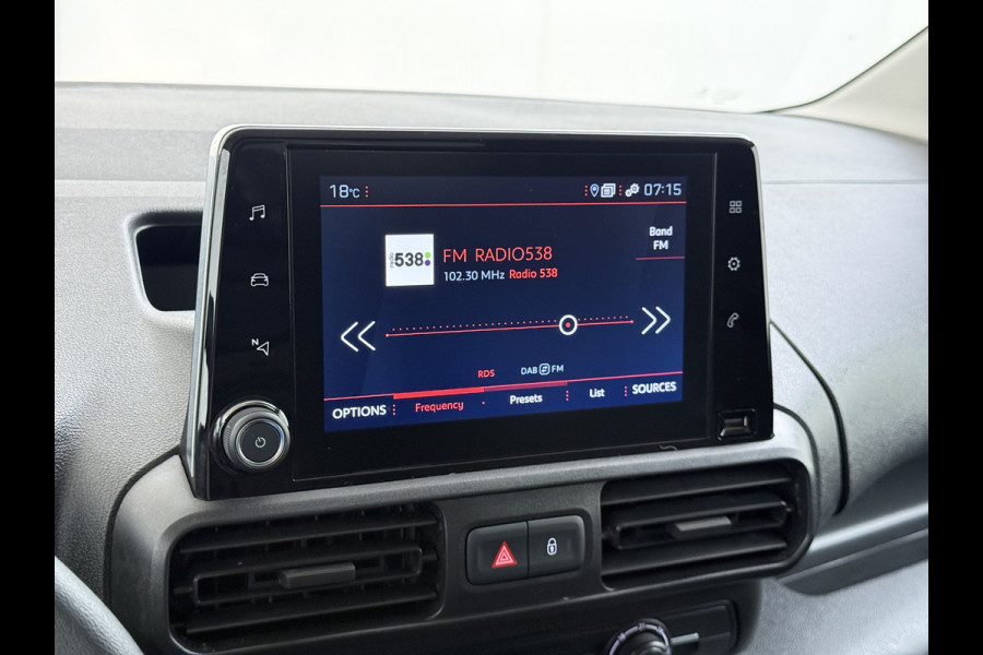 Peugeot Partner 1.5 BlueHDI Premium Cruise C. Navi, Airco. Org. NED!