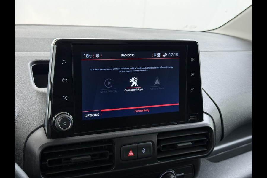 Peugeot Partner 1.5 BlueHDI Premium Cruise C. Navi, Airco. Org. NED!