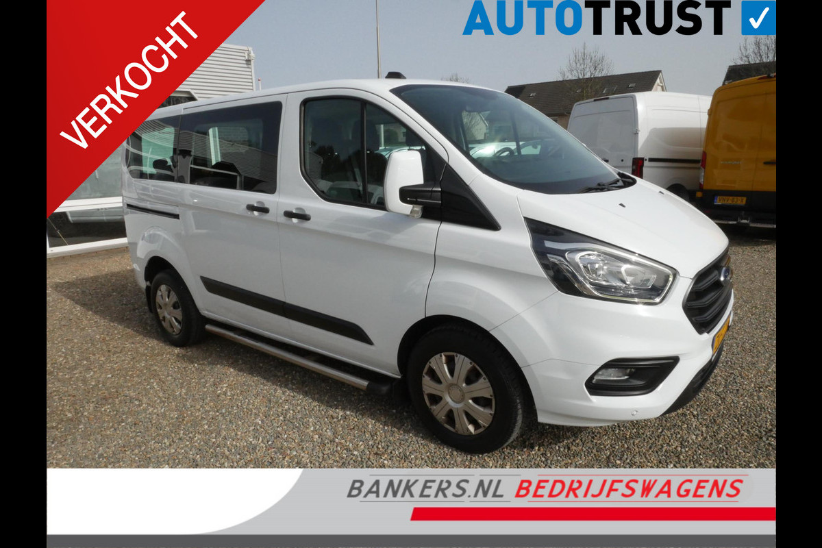Ford Transit Custom 2.0 TDCI 110PK, L1H1, Airco, Combi-9 Persoons, Nog 2 op voorraad