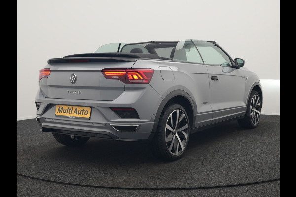 Volkswagen T-Roc Cabrio 1.5 TSI 2 x R-Line 150pk DSG Dealer O.H | Valcona Lederen Sportstoelen | Adaptive Cruise | Trekhaak Afn. | Beats Audio | IQ Drive | 19"L.M | Camera | Stuurverwarming |  Keyless | Matrix LED |