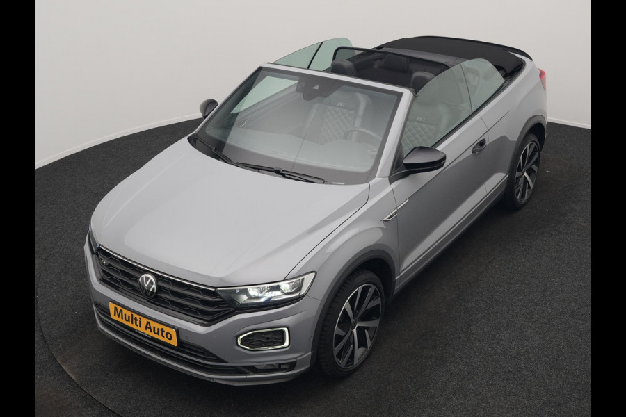 Volkswagen T-Roc Cabrio 1.5 TSI 2 x R-Line 150pk DSG Dealer O.H | Valcona Lederen Sportstoelen | Adaptive Cruise | Trekhaak Afn. | Beats Audio | IQ Drive | 19"L.M | Camera | Stuurverwarming |  Keyless | Matrix LED |