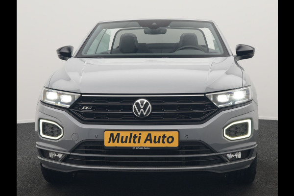 Volkswagen T-Roc Cabrio 1.5 TSI 2 x R-Line 150pk DSG Dealer O.H | Valcona Lederen Sportstoelen | Adaptive Cruise | Trekhaak Afn. | Beats Audio | IQ Drive | 19"L.M | Camera | Stuurverwarming |  Keyless | Matrix LED |