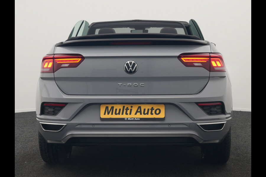 Volkswagen T-Roc Cabrio 1.5 TSI 2 x R-Line 150pk DSG Dealer O.H | Valcona Lederen Sportstoelen | Adaptive Cruise | Trekhaak Afn. | Beats Audio | IQ Drive | 19"L.M | Camera | Stuurverwarming |  Keyless | Matrix LED |
