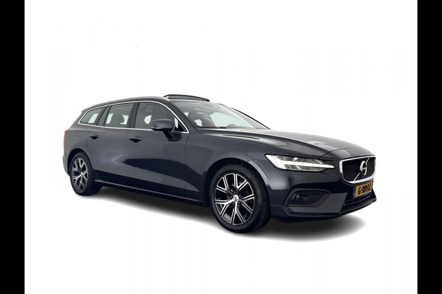 Volvo V60 2.0 D3 Momentum Aut. *PANO | LEATHER | FULL-LED | KEYLESS | BLINDSPOT | CAMERA | DAB | DIGI-COCKPIT | NAVI-FULLMAP | ECC | HEATED-SPORTSEATS | PDC | ADAPTIVE-CRUISE | LANE-ASSIST | HEAD-UP | 17"ALU*
