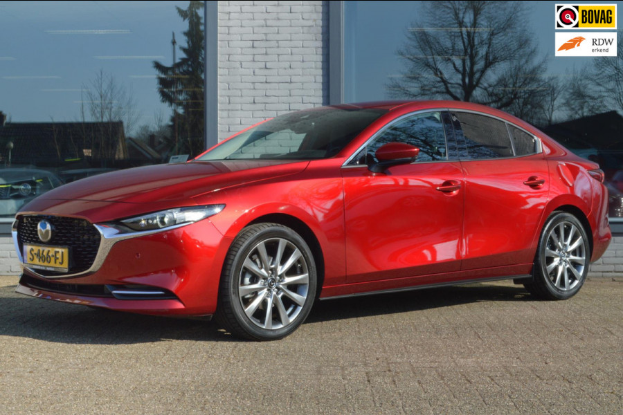 Mazda 3 2.0 e-SkyActiv-X Hybrid 186 Luxury TREKHAAK|LEER|BOSE AUDIO