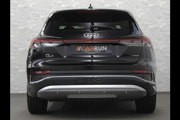 Audi Q4 e-tron 45 Quattro S-Line 77 kWh | ACC | Matrix-LED | Keyless-Entry | Standkachel | Carplay | Lane Assist | 3-Zone Clima | Stoelverwarming | Getint Glas | Autom. Parkeren | Virtual Cockpit |