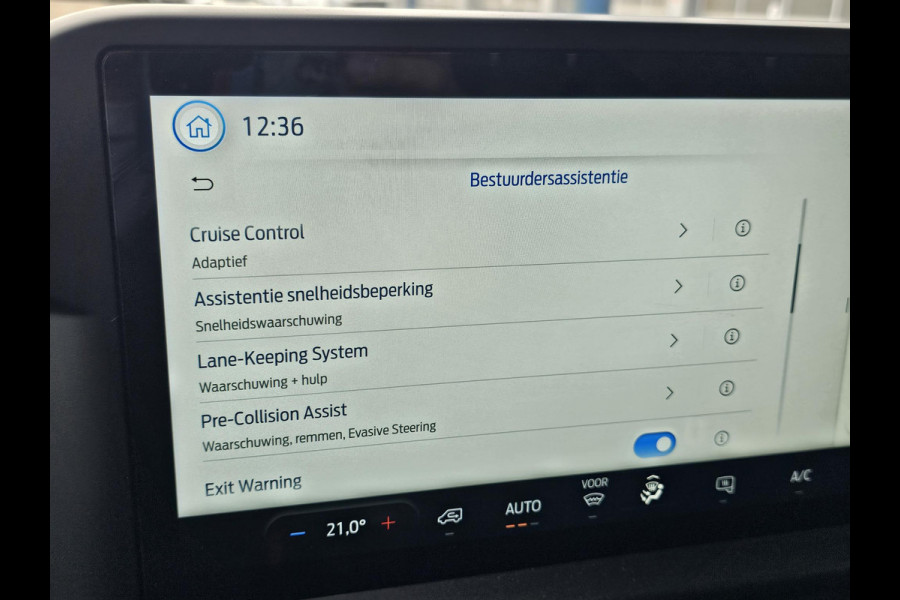 Ford Transit Custom 300 2.0 TDCI L1H1 Trend 136 pk | Dodehoekdetectie | Adaptive cruise control | Climate control | Camera | Bijrijdersbank | Nette auto!