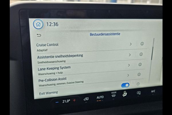 Ford Transit Custom 300 2.0 TDCI L1H1 Trend 136 pk | Dodehoekdetectie | Adaptive cruise control | Climate control | Camera | Bijrijdersbank | Nette auto!