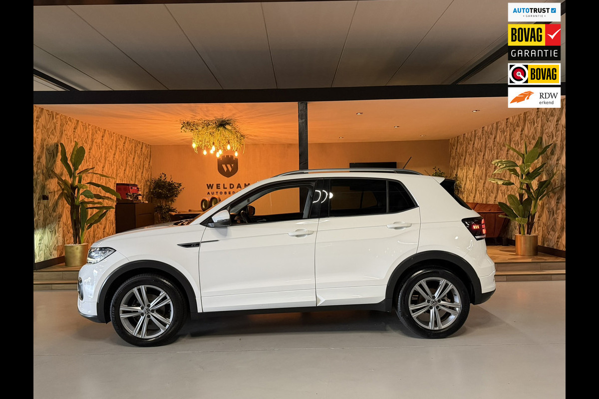 Volkswagen T-Cross 1.0 TSI R-Line Garantie Carplay Blindspot Camera ACC Virtueel Dash Navi Clima Keyless Led Dab Rijklaar