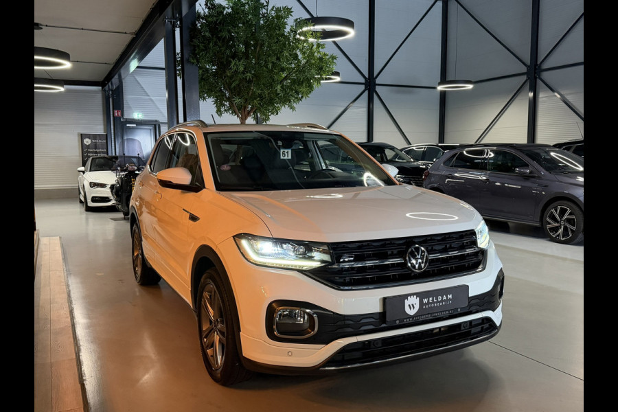 Volkswagen T-Cross 1.0 TSI R-Line Garantie Carplay Blindspot Camera ACC Virtueel Dash Navi Clima Keyless Led Dab Rijklaar