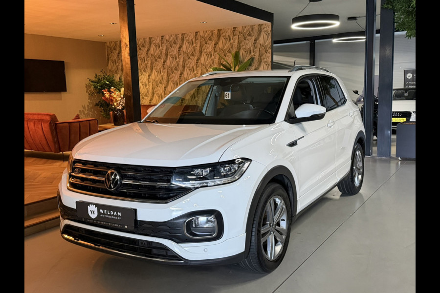 Volkswagen T-Cross 1.0 TSI R-Line Garantie Carplay Blindspot Camera ACC Virtueel Dash Navi Clima Keyless Led Dab Rijklaar