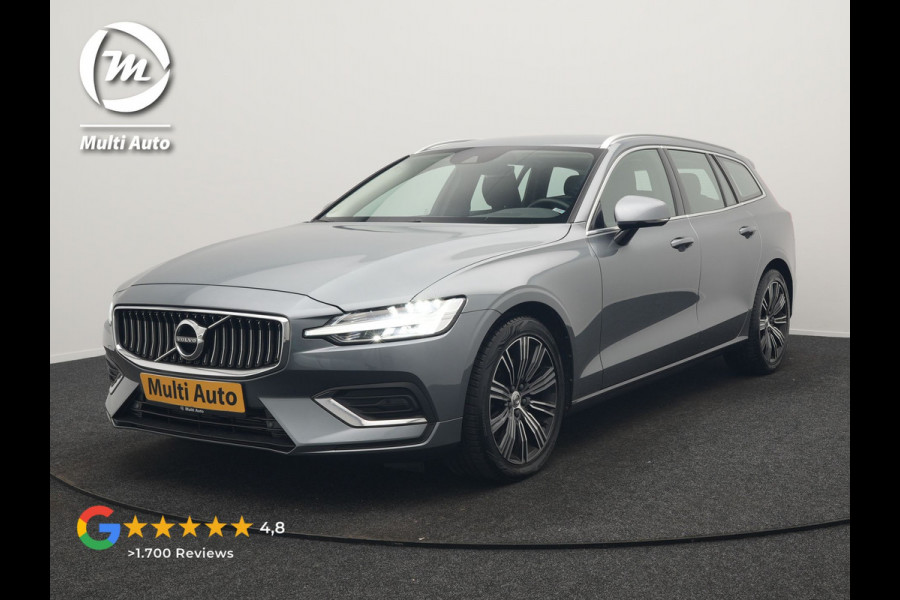 Volvo V60 T4 Inscription 191pk Dealer O.H. | Camera | Lederen Sportstoelen Memory & Verwarmd | Apple Carplay | Virtual | Navigatie | Cruise Control | DAB |
