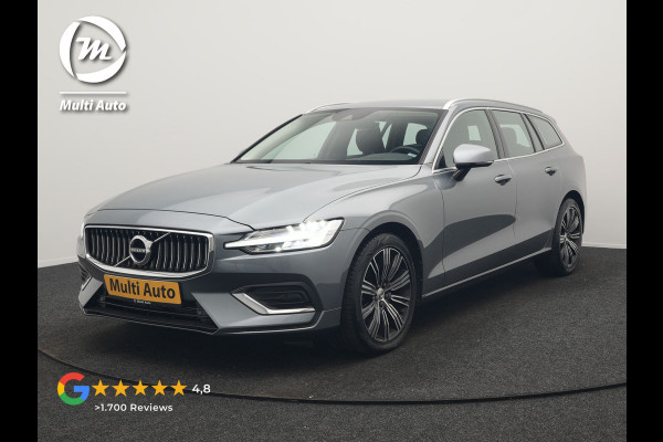 Volvo V60 T4 Inscription 191pk Dealer O.H. | Camera | Lederen Sportstoelen Memory & Verwarmd | Apple Carplay | Virtual | Navigatie | Cruise Control | DAB |