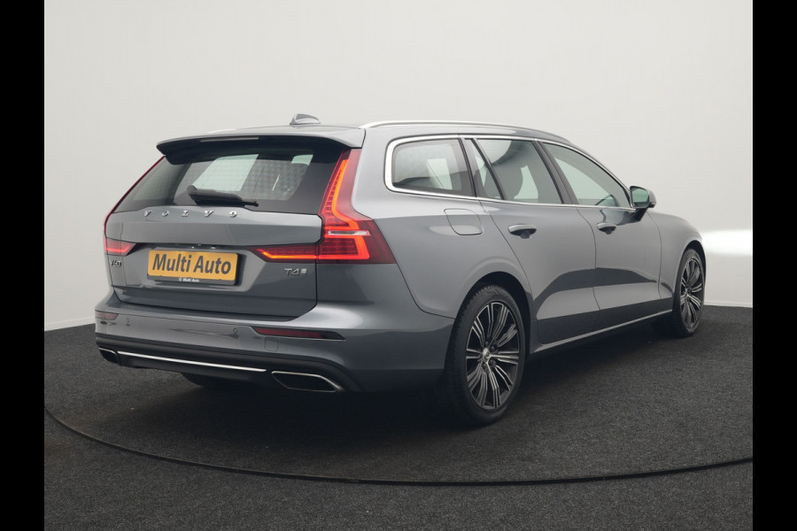 Volvo V60 T4 Inscription 191pk Dealer O.H. | Camera | Lederen Sportstoelen Memory & Verwarmd | Apple Carplay | Virtual | Navigatie | Cruise Control | DAB |