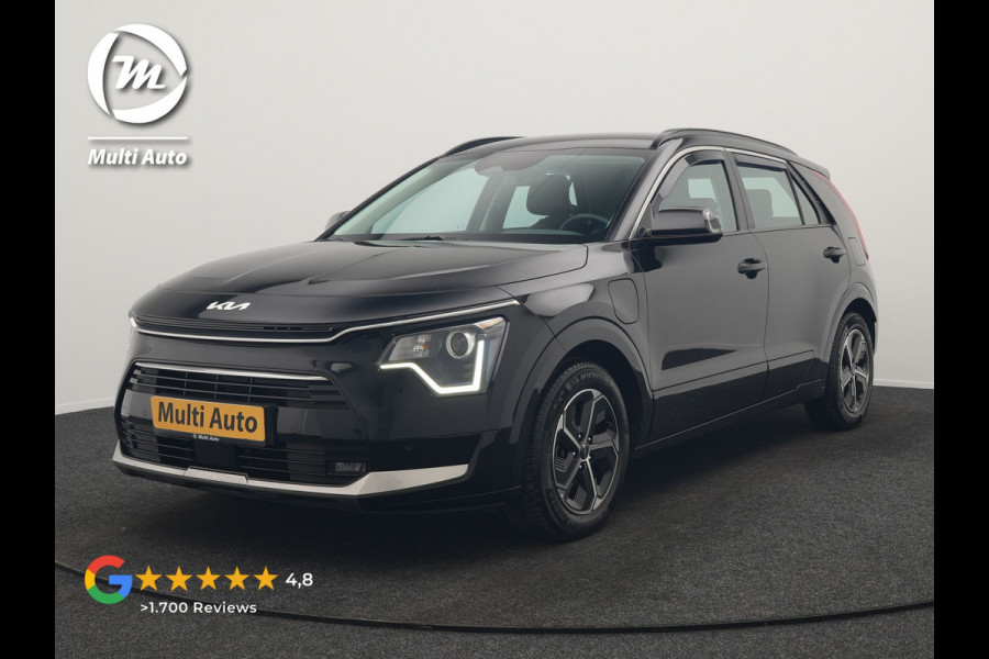 Kia Niro 1.6 GDi DynamicLine PHEV 182pk Dealer O.H. | Trekhaak Afn. | Adaptive Cruise | Camera | Sportstoelen & Stuur Verwarmd | Keyless | Blis | Apple Carplay | Sfeerverlichting | Navigatie | Virtual | DAB | Plug In Hybrid |