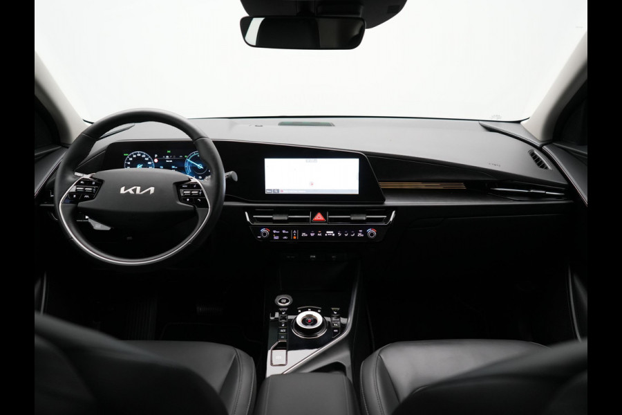 Kia Niro 1.6 GDi DynamicLine PHEV 182pk Dealer O.H. | Trekhaak Afn. | Adaptive Cruise | Camera | Sportstoelen & Stuur Verwarmd | Keyless | Blis | Apple Carplay | Sfeerverlichting | Navigatie | Virtual | DAB | Plug In Hybrid |