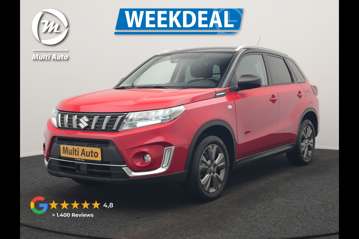 Suzuki Vitara 1.5 Hybrid Select Automaat Dealer O.H 15.055 KM | Adaptive Cruise | Keyless | LED Koplampen | Stoelverwarming | Camera | Apple Carplay | 17"L.M |