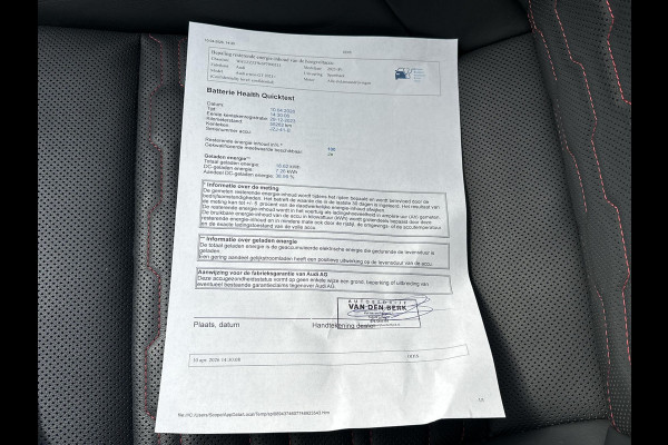 Audi e-tron GT RS 93 kWh | SOH 100%!!!!| PANO | 21 INCH | STOELVENTILATIE & MASSAGE | BANG & OLUFSEN | 360 CAMERA | ADAPTIVE AIR SUSPENSION | LASER  MATRIX LED KOPLAMPEN | VIERWIELBESTURING | HEAD-UP DISPLAY | ADAPTIEVE CRUISE | RIJKLAAR MET 12 MND BOVAG GARANTIE