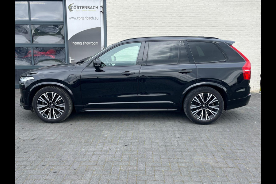Volvo XC90 2.0 T8 Plug-in hybrid AWD Ultra Dark Long Range | Luchtvering | Bowers&Wilkins | Zwenkbare trekhaak | Panorama dak | Stoelverkoeling + massage |