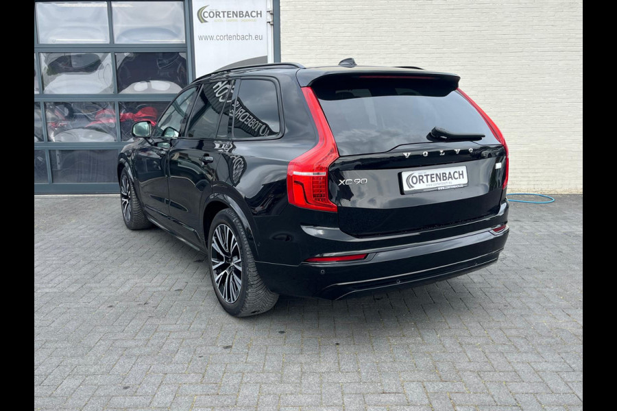 Volvo XC90 2.0 T8 Plug-in hybrid AWD Ultra Dark Long Range | Luchtvering | Bowers&Wilkins | Zwenkbare trekhaak | Panorama dak | Stoelverkoeling + massage |