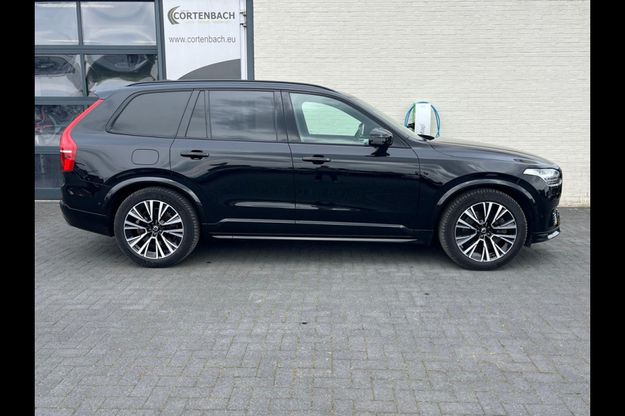 Volvo XC90 2.0 T8 Plug-in hybrid AWD Ultra Dark Long Range | Luchtvering | Bowers&Wilkins | Zwenkbare trekhaak | Panorama dak | Stoelverkoeling + massage |