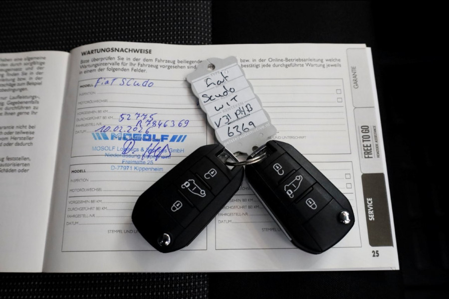 Fiat Scudo 2.0 Diesel 180pk Automaat L3 Airco/Navi/Camera 09-2024