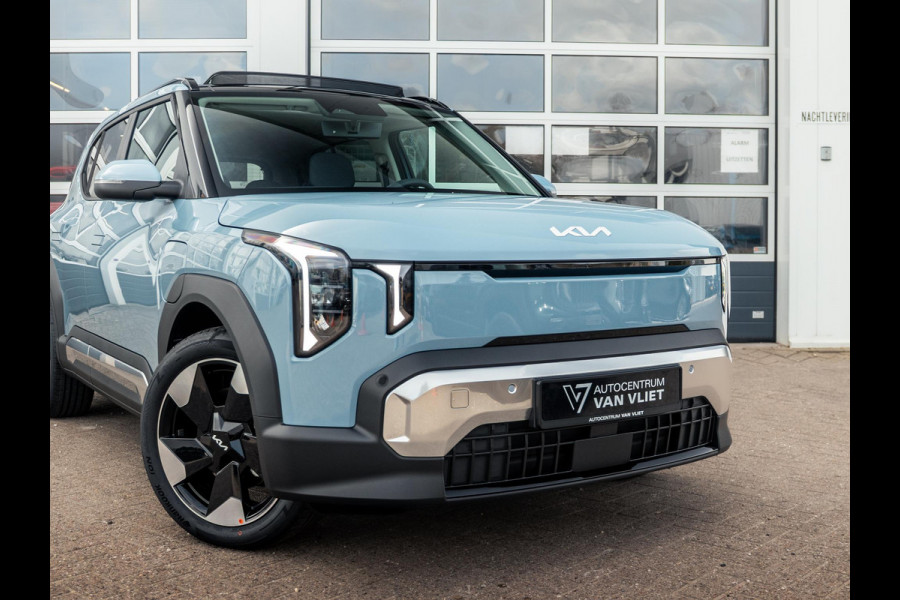 Kia EV2 Plus Advanced 42.2 kWh 5p. | Actieprijs * | Clima | Adapt. cruise | Navi | Schuif/Kanteldak | 18" | Stoel&Stuur Verwarming | Harman Kardon | Apple Carplay