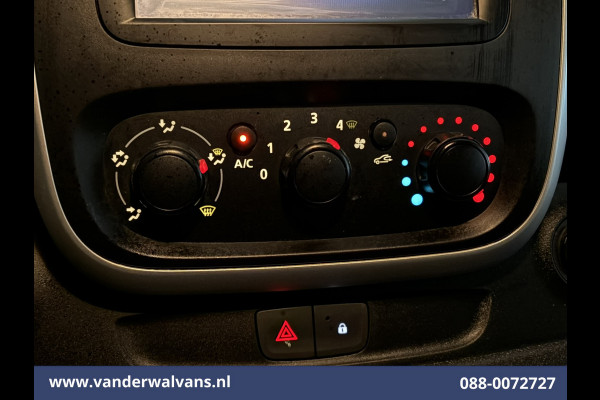 Renault Trafic 1.6 dCi 122pk L2H1 Euro6 Airco | Imperiaal | Trekhaak | Navigatie | LM velgen | Cruisecontrol Parkeersensoren, Bijrijdersbank