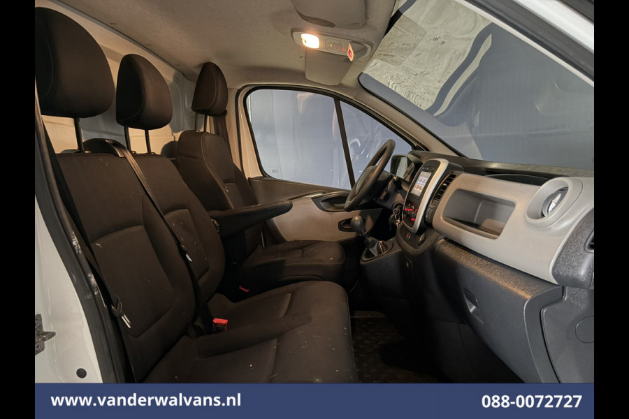 Renault Trafic 1.6 dCi 122pk L2H1 Euro6 Airco | Imperiaal | Trekhaak | Navigatie | LM velgen | Cruisecontrol Parkeersensoren, Bijrijdersbank