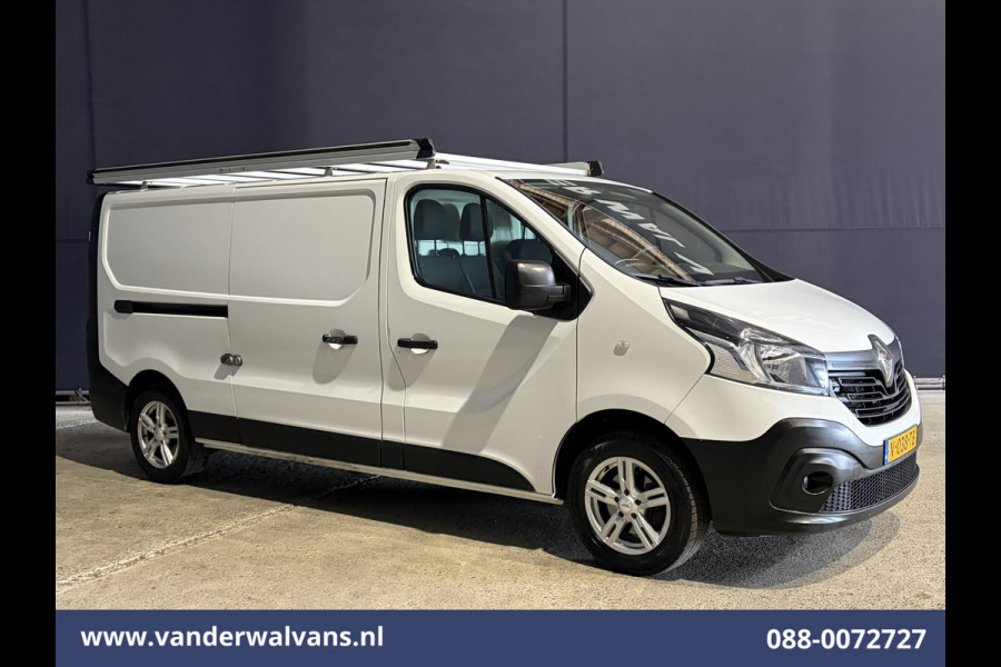 Renault Trafic 1.6 dCi 122pk L2H1 Euro6 Airco | Imperiaal | Trekhaak | Navigatie | LM velgen | Cruisecontrol Parkeersensoren, Bijrijdersbank