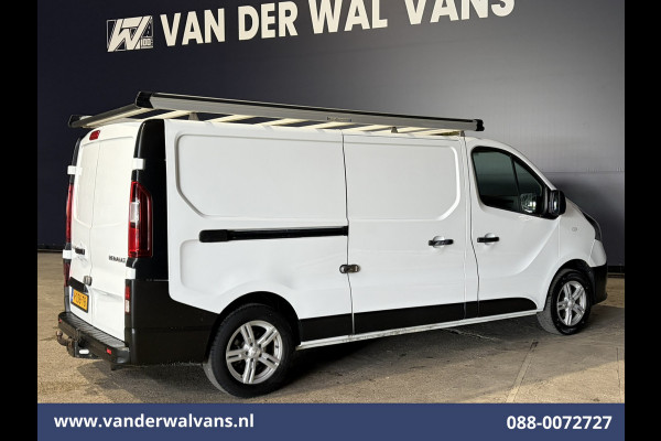 Renault Trafic 1.6 dCi 122pk L2H1 Euro6 Airco | Imperiaal | Trekhaak | Navigatie | LM velgen | Cruisecontrol Parkeersensoren, Bijrijdersbank