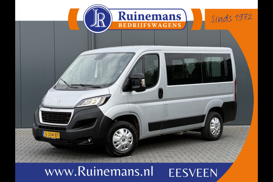 Peugeot Boxer 2.2 BlueHDI 141 PK / EURO 6 / L1H1 / 9 PERSOONS / AIRCO / CRUISE / PERSONENBUS / BLUETOOTH