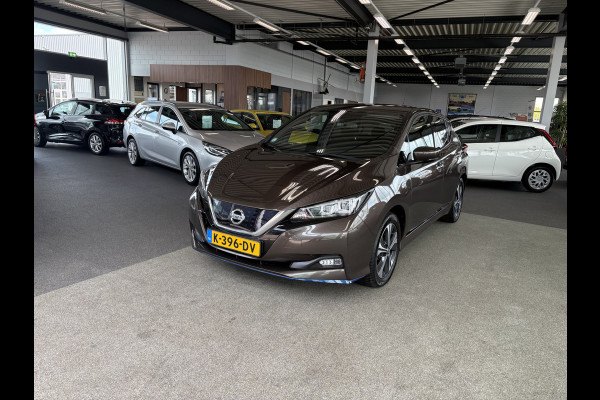 Nissan Leaf e+ N-Connecta 62 kWh SoH90% 360CAMERA/KEYLESS/DODEHOEK/CARPLAY/WINTERPACK