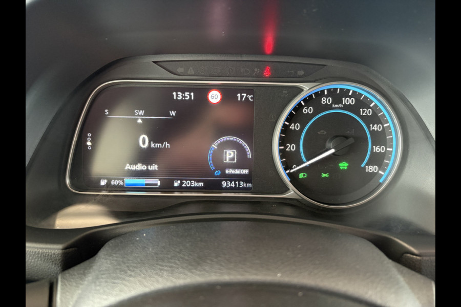 Nissan Leaf e+ N-Connecta 62 kWh SoH90% 360CAMERA/KEYLESS/DODEHOEK/CARPLAY/WINTERPACK