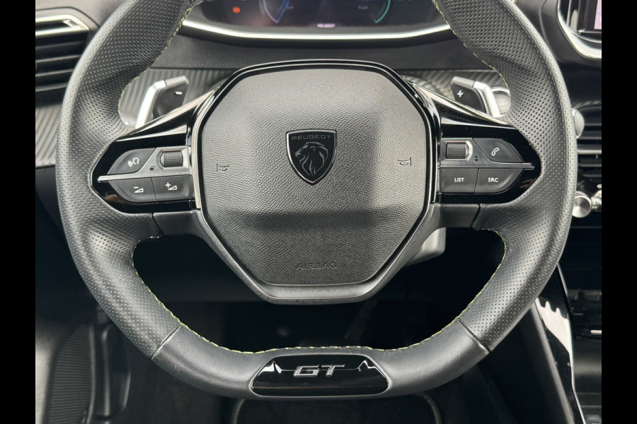 Peugeot 208 Hybrid 136 e-DCS6 GT Panorama 360 Camera Navigatie Carplay DAB Dodehoek Keyless