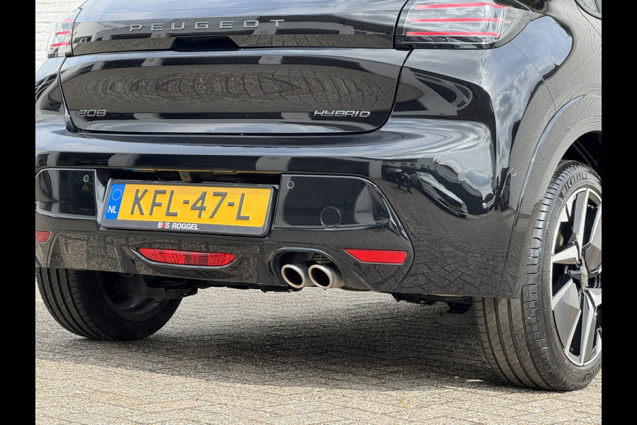 Peugeot 208 Hybrid 136 e-DCS6 GT Panorama 360 Camera Navigatie Carplay DAB Dodehoek Keyless