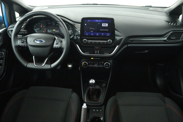 Ford Fiesta 1.0 EcoBoost ST-Line (PANORAMADAK, STOEL/STUUR VERWARMING, LANE-ASSIST, CRUISE CONTROL, NAVIGATIE, PARKEERSENSOREN)