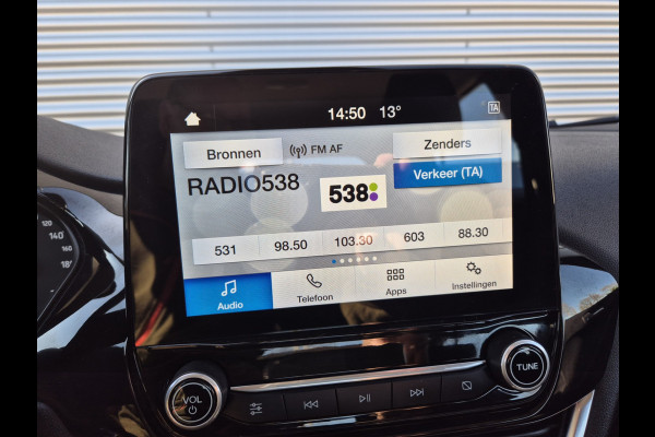 Ford Fiesta 1.1 Trend,Airco,cruise,navigatie,stoel/stuur/voorraam verwarming,android.