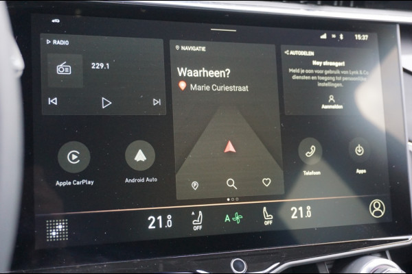 Lynk & Co 01 262 PK Plug in Hybrid | 26.631 KM!! | 360° CAM. | ZWARTE HEMEL