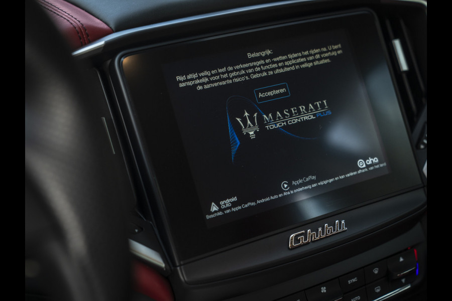Maserati Ghibli 3.0 V6 S Q4 GranSport | Harman/Kardon | Alcantara hemel