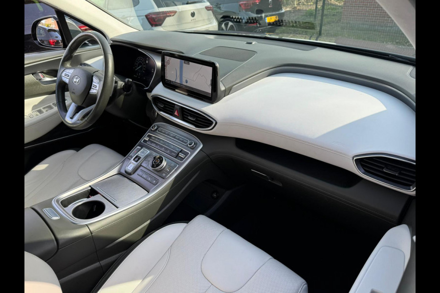 Hyundai Santa Fe 1.6 T-GDI PHEV 266PK PREMIUM LEDER/360CAMERA/NAVI/PANORAMADAK/STOELVENT.