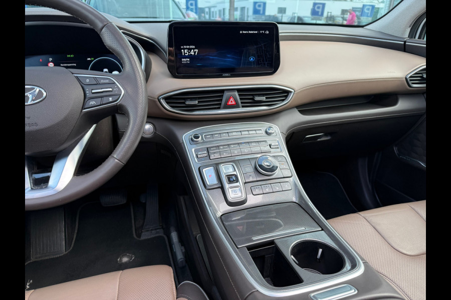 Hyundai Santa Fe 1.6 T-GDI HEV Premium Sky 7p. - Automaat - Leder - Navi - Org.NL
