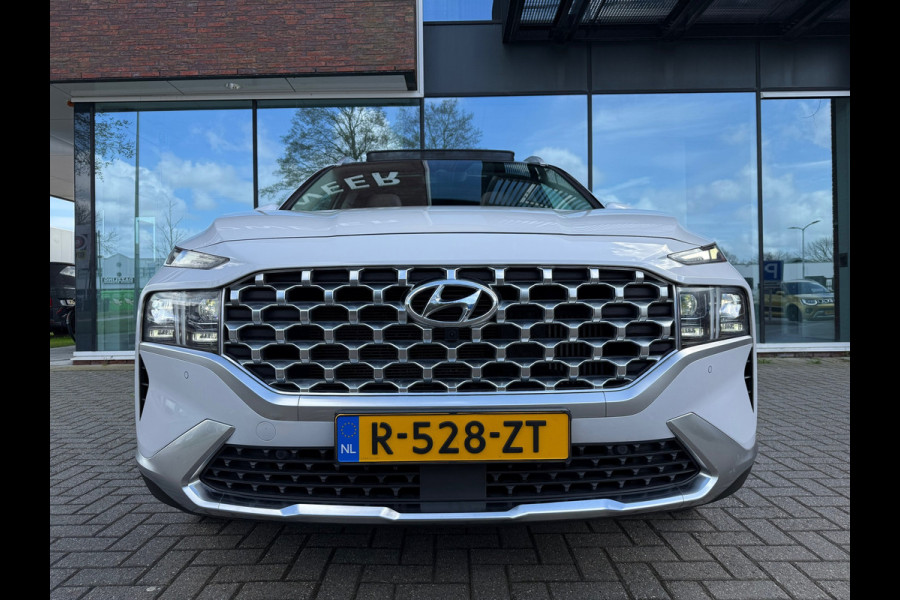 Hyundai Santa Fe 1.6 T-GDI HEV Premium Sky 7p. - Automaat - Leder - Navi - Org.NL