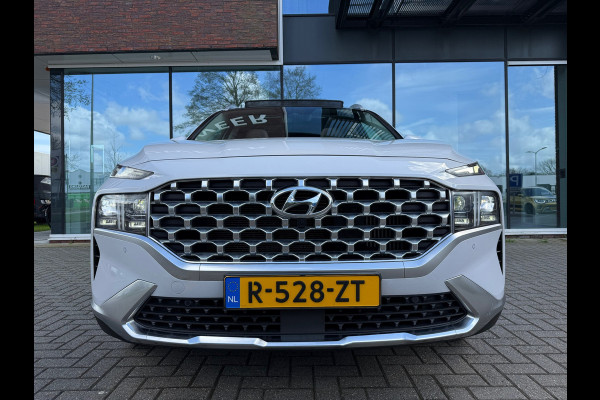 Hyundai Santa Fe 1.6 T-GDI HEV Premium Sky 7p. - Automaat - Leder - Navi - Org.NL