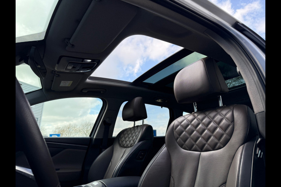 Hyundai Santa Fe 1.6 T-GDI HEV Premium Sky 7p. - Automaat - Leder - Navi - Org.NL