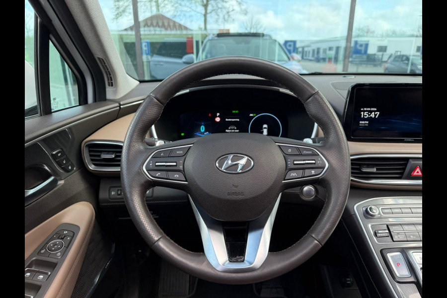 Hyundai Santa Fe 1.6 T-GDI HEV Premium Sky 7p. - Automaat - Leder - Navi - Org.NL