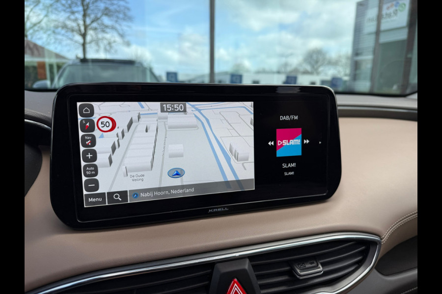 Hyundai Santa Fe 1.6 T-GDI HEV Premium Sky 7p. - Automaat - Leder - Navi - Org.NL