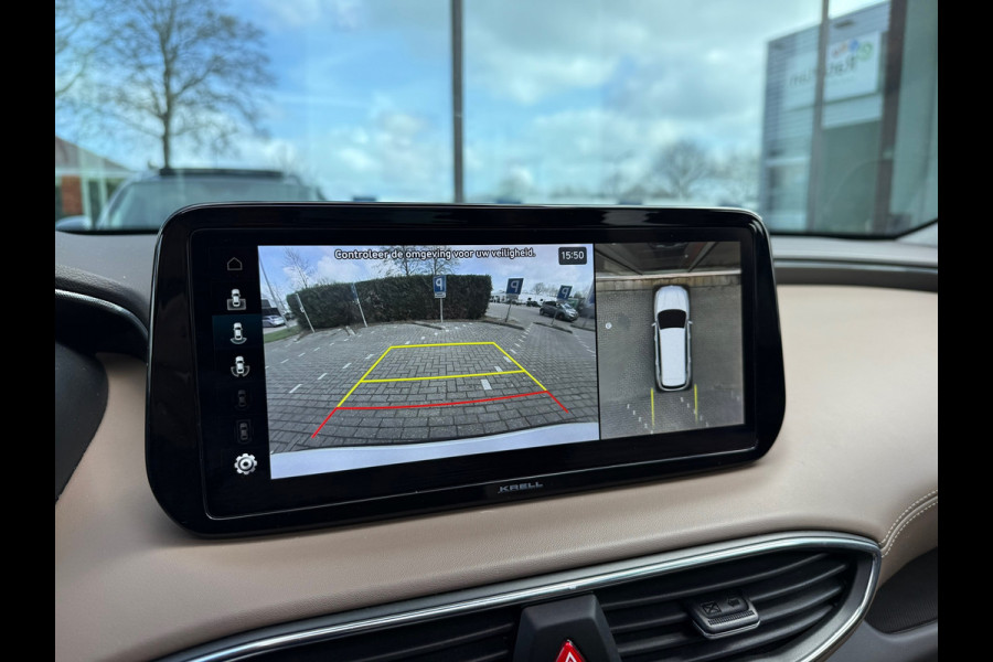 Hyundai Santa Fe 1.6 T-GDI HEV Premium Sky 7p. - Automaat - Leder - Navi - Org.NL