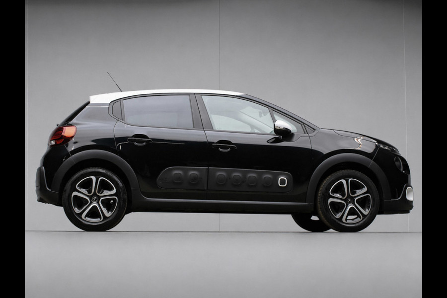Citroën C3 1.2 PureTech Feel Edition Sport (APPLE CARPLAY,NAVI,PDC,GETINT,CLIMATE,CRUISE,LED,SPORTSTOELEN,LM VELGEN, NETTE STAAT)