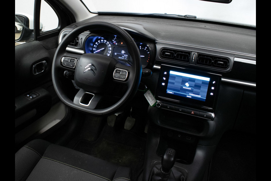 Citroën C3 1.2 PureTech Feel Edition Sport (APPLE CARPLAY,NAVI,PDC,GETINT,CLIMATE,CRUISE,LED,SPORTSTOELEN,LM VELGEN, NETTE STAAT)